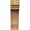 Ekena Millwork Pescadero Rough Sawn Corbel, Western Red Cedar, 4"W x 10"D x 14"H COR04X10X14PEC00RWR - alternate 3